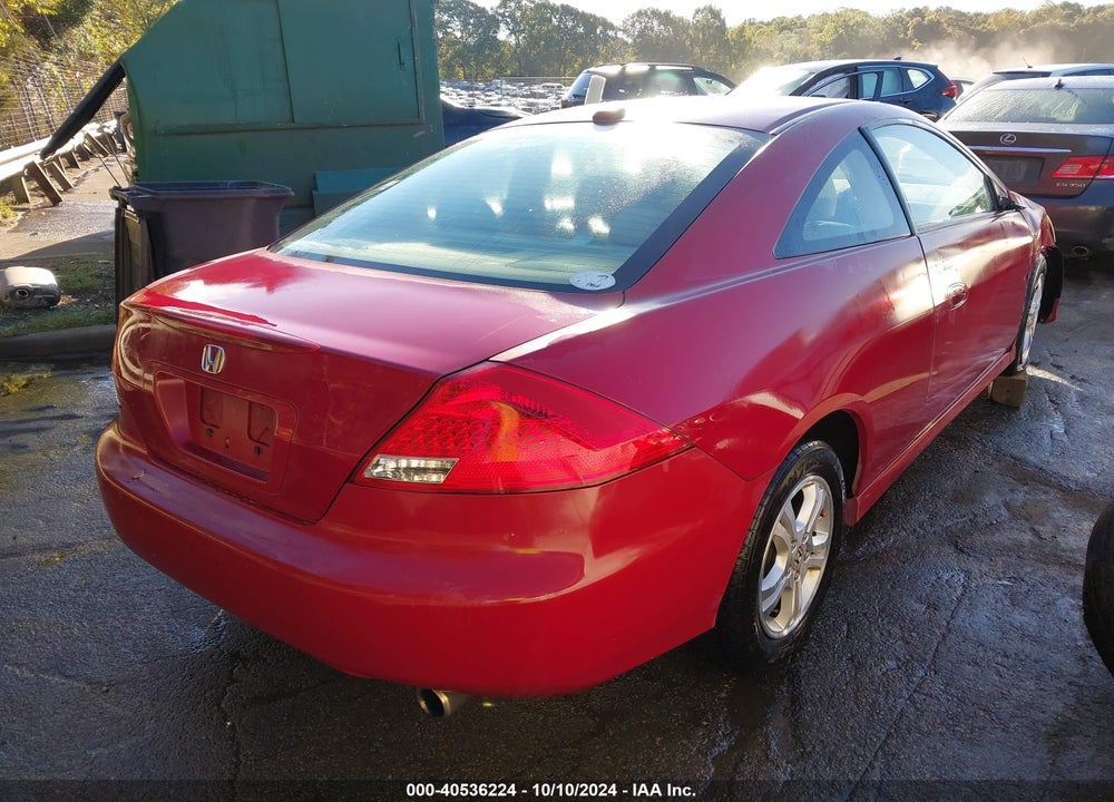 2006 HONDA ACCORD 2.4 EX VIN: 1HGCM72696A002412
