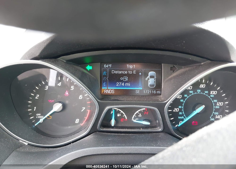 2016 FORD ESCAPE SE VIN: 1FMCU9GXXGUB62709