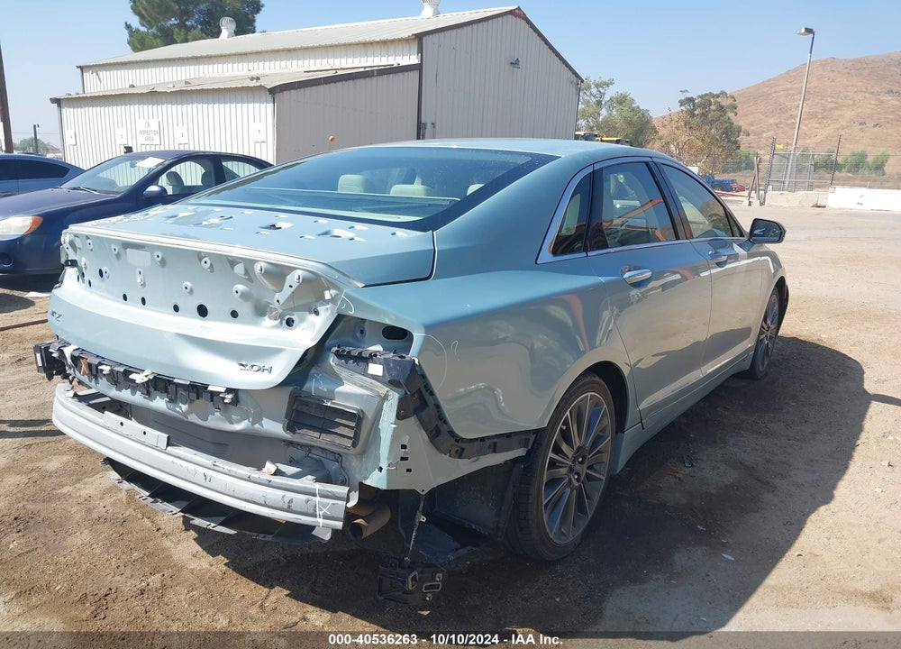 2014 LINCOLN MKZ HYBRID VIN: 3LN6L2LU1ER808971