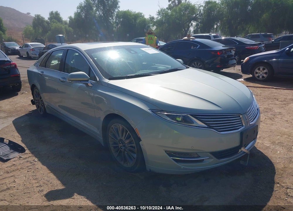 2014 LINCOLN MKZ HYBRID VIN: 3LN6L2LU1ER808971