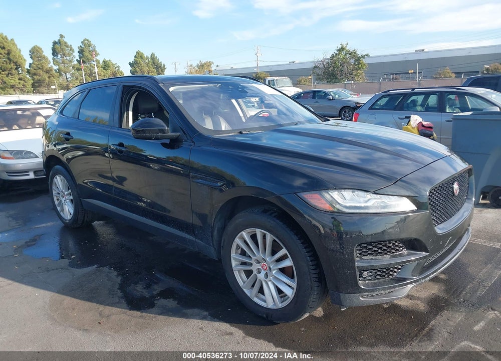 2017 JAGUAR F-PACE 20D PRESTIGE VIN: SADCK2BN9HA493036