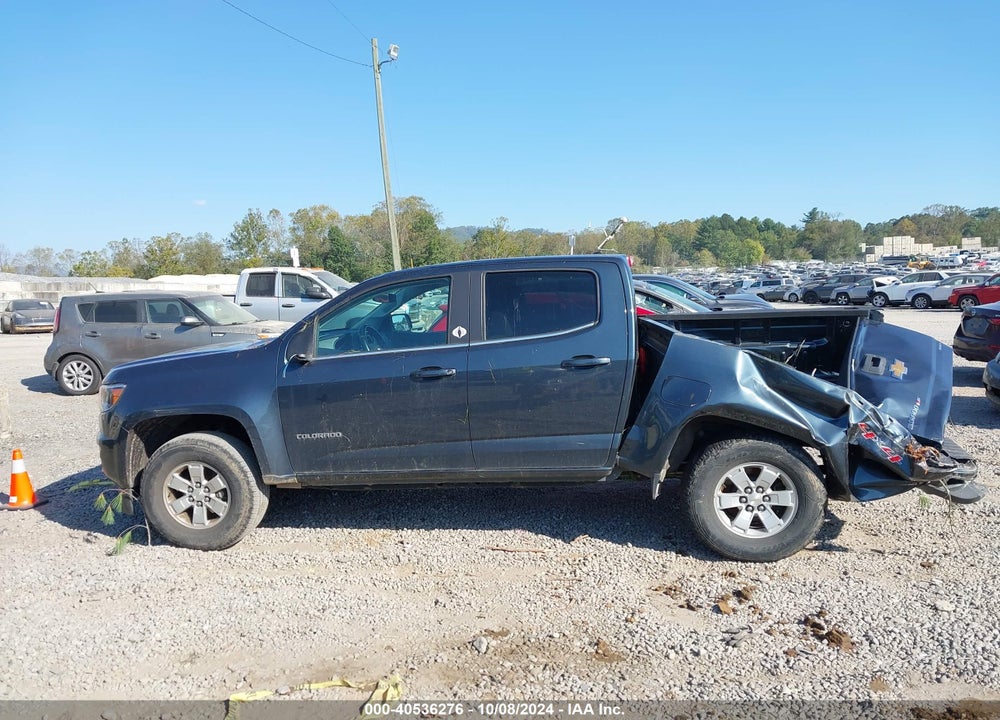 2019 CHEVROLET COLORADO WT VIN: 1GCGTBEN9K1312787