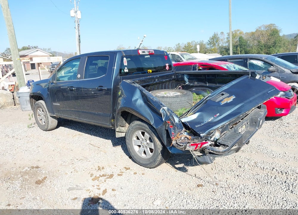 2019 CHEVROLET COLORADO WT VIN: 1GCGTBEN9K1312787