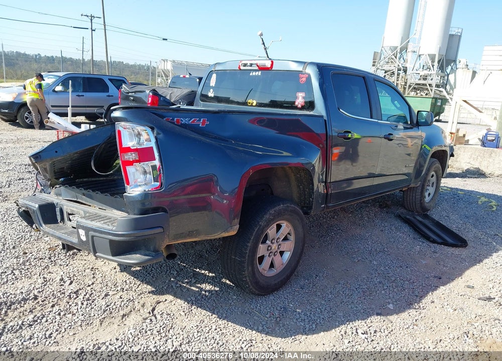2019 CHEVROLET COLORADO WT VIN: 1GCGTBEN9K1312787