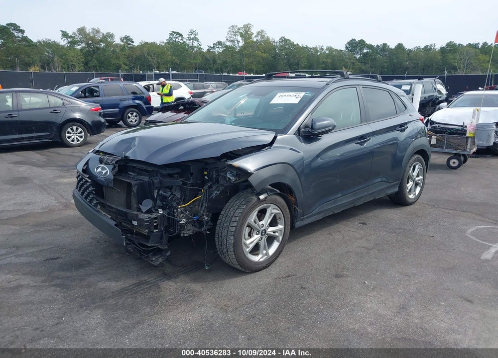 2022 HYUNDAI KONA SEL VIN: KM8K32AB0NU763532
