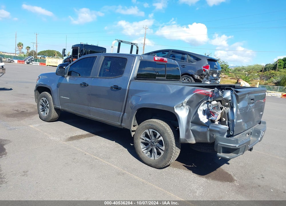 2021 CHEVROLET COLORADO 2WD SHORT BOX Z71 VIN: 1GCGSDEN3M1123408