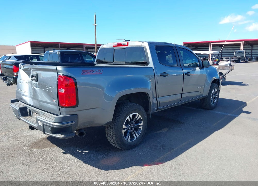 2021 CHEVROLET COLORADO 2WD SHORT BOX Z71 VIN: 1GCGSDEN3M1123408