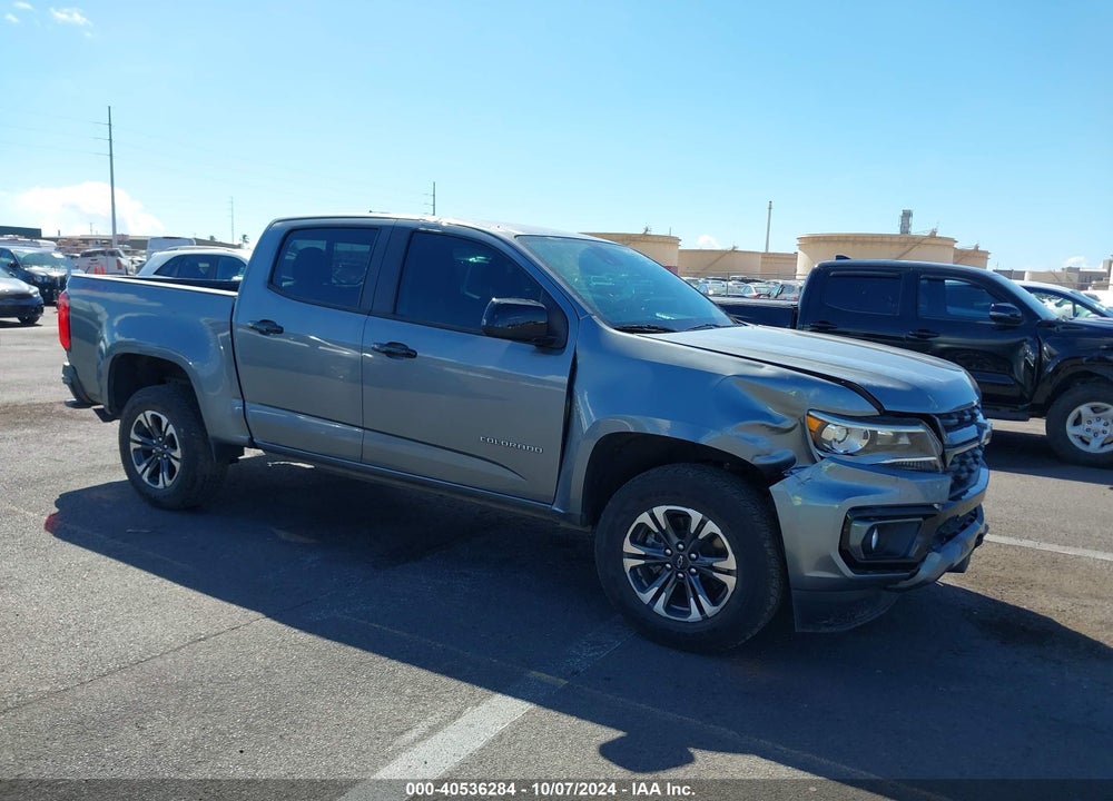 2021 CHEVROLET COLORADO 2WD SHORT BOX Z71 VIN: 1GCGSDEN3M1123408