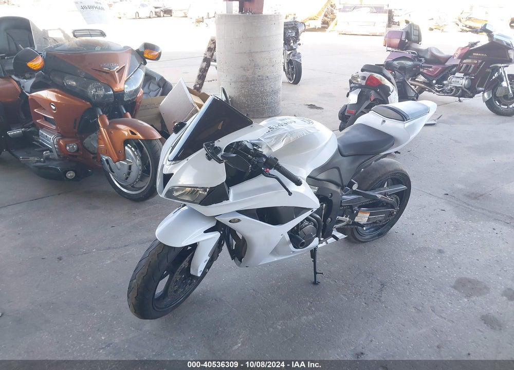 2007 HONDA CBR600 RR VIN: JH2PC40087M000142