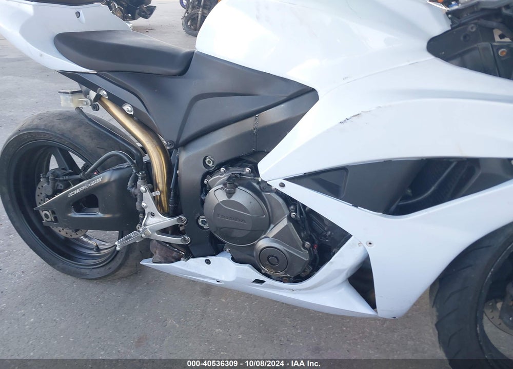 2007 HONDA CBR600 RR VIN: JH2PC40087M000142