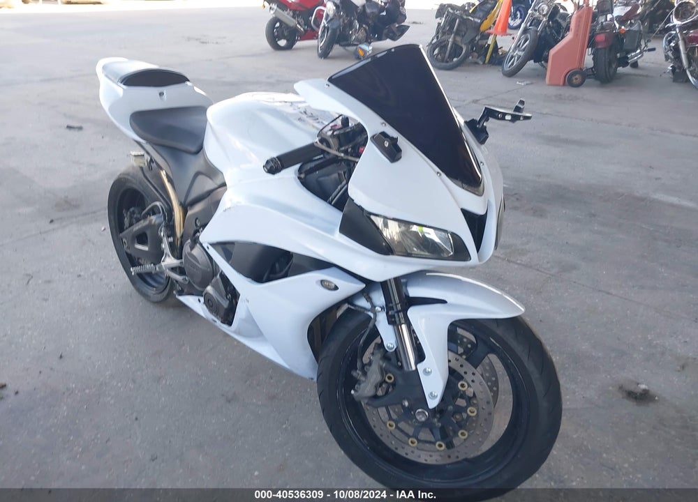 2007 HONDA CBR600 RR VIN: JH2PC40087M000142