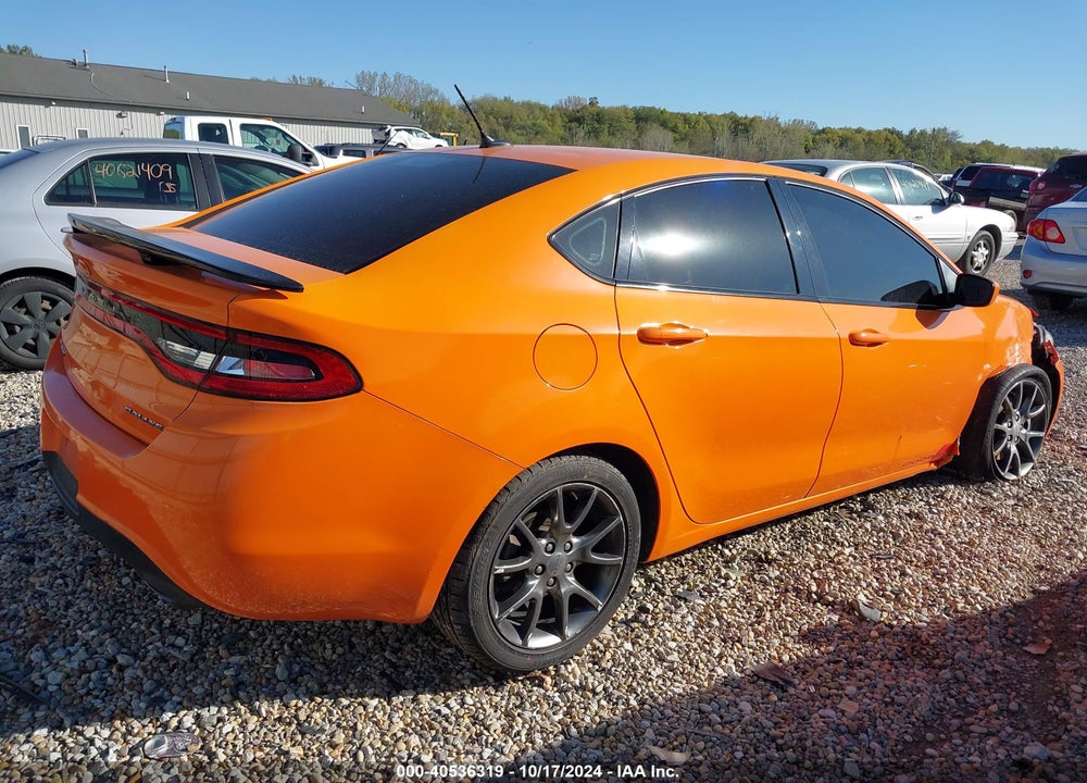 2013 DODGE DART SXT VIN: 1C3CDFBA4DD301383