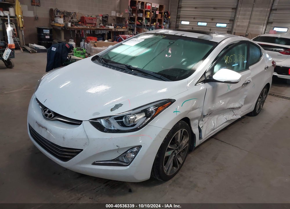 2015 HYUNDAI ELANTRA LIMITED VIN: 5NPDH4AE2FH558858