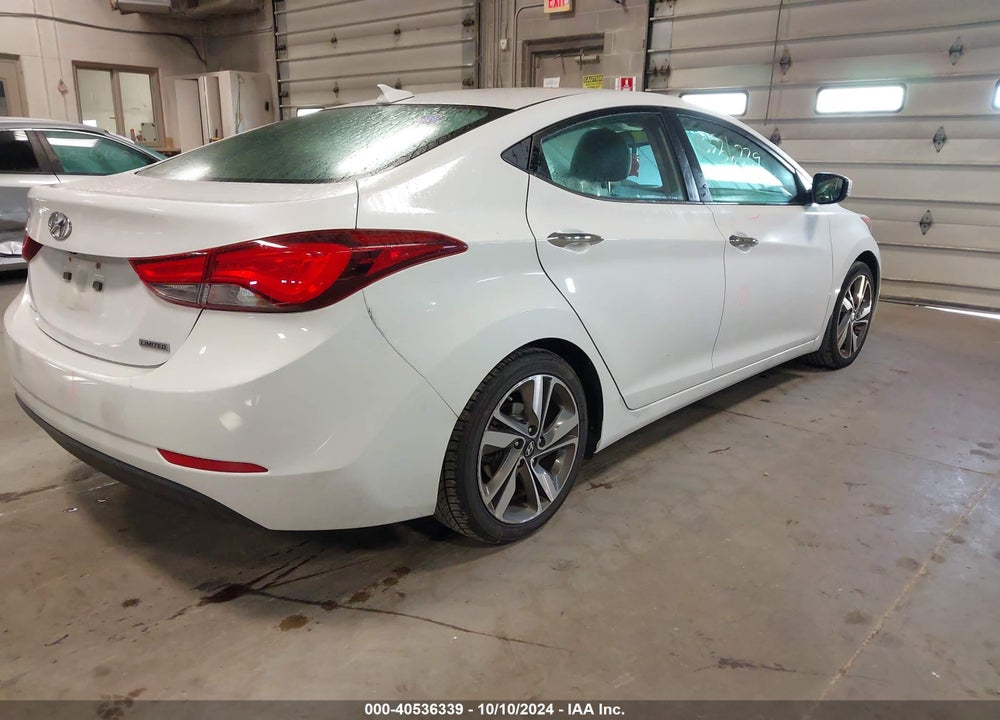 2015 HYUNDAI ELANTRA LIMITED VIN: 5NPDH4AE2FH558858