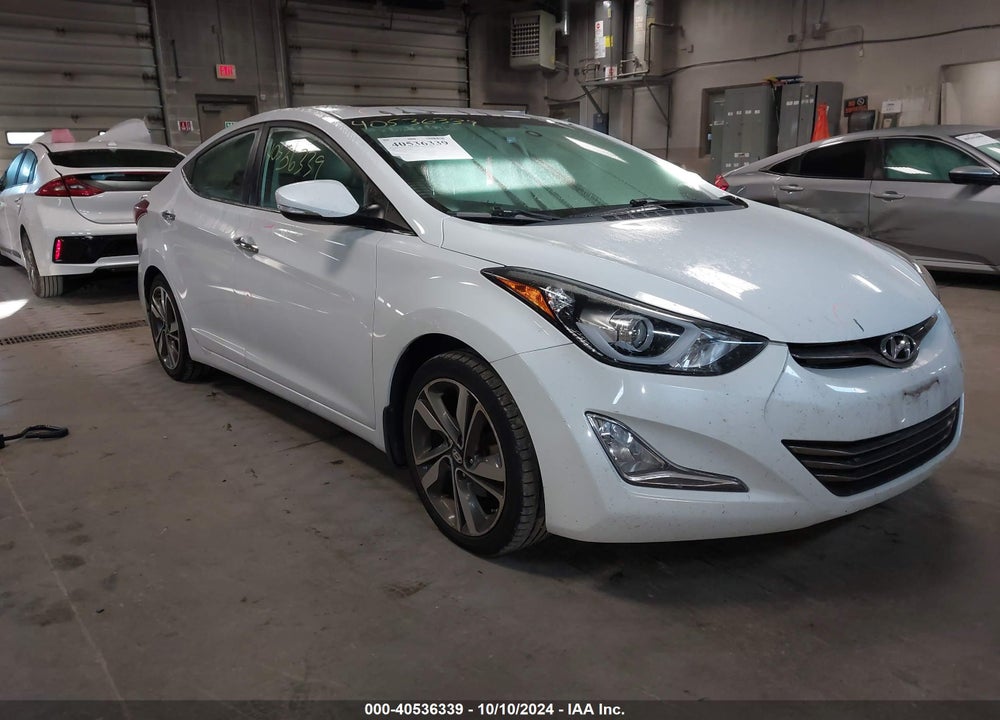 2015 HYUNDAI ELANTRA LIMITED VIN: 5NPDH4AE2FH558858