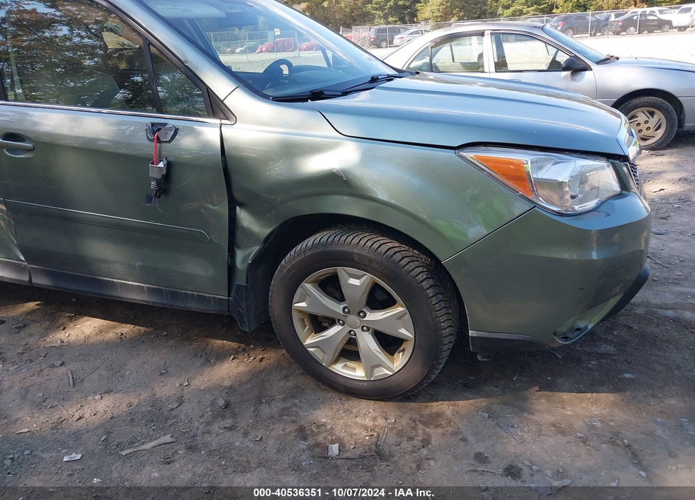 2014 SUBARU FORESTER 2.5I LIMITED VIN: JF2SJAHC1EH468548