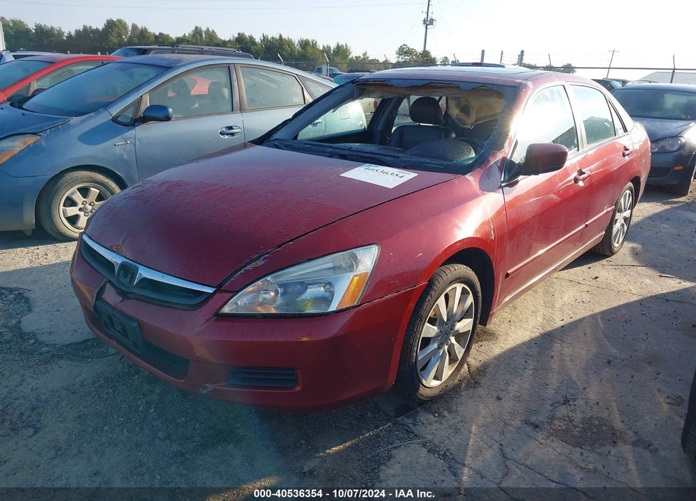 2007 HONDA ACCORD 3.0 EX VIN: 1HGCM66547A048503