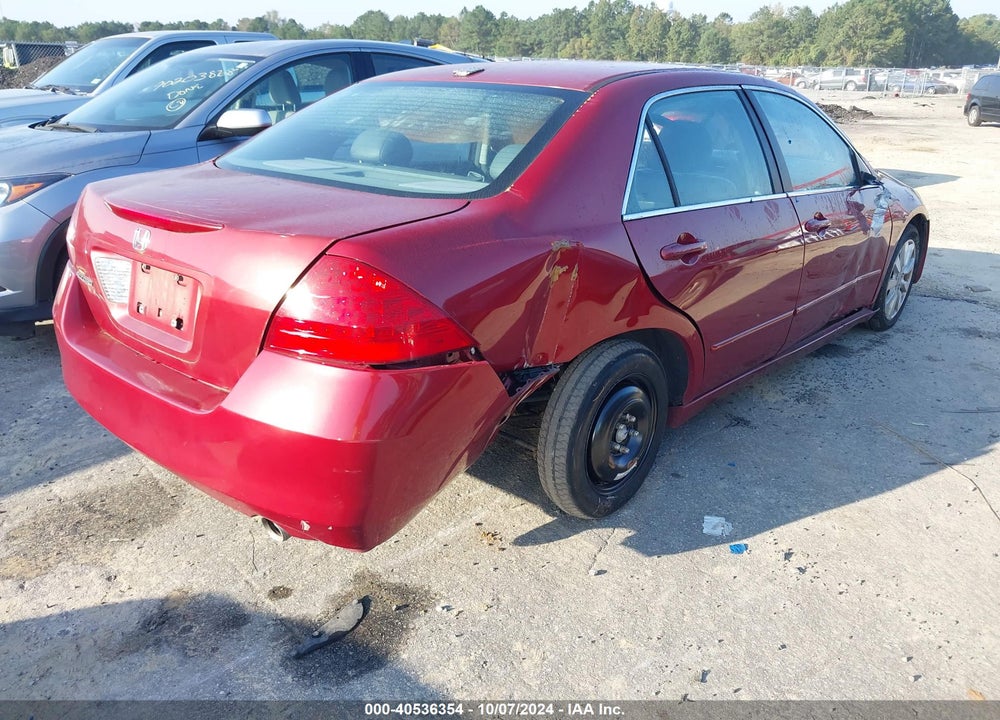 2007 HONDA ACCORD 3.0 EX VIN: 1HGCM66547A048503