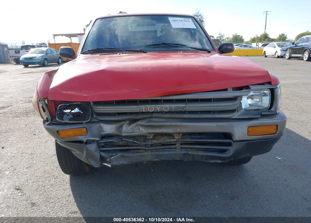 1989 TOYOTA PICKUP 1/2 TON SHT WHEELBASE DLX VIN: JT4RN81P4K0013548