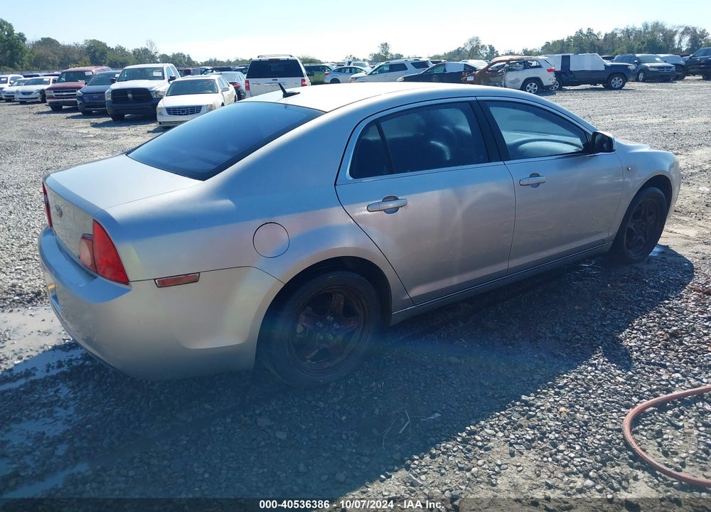 2008 CHEVROLET MALIBU LT VIN: 1G1ZH57B58F200829