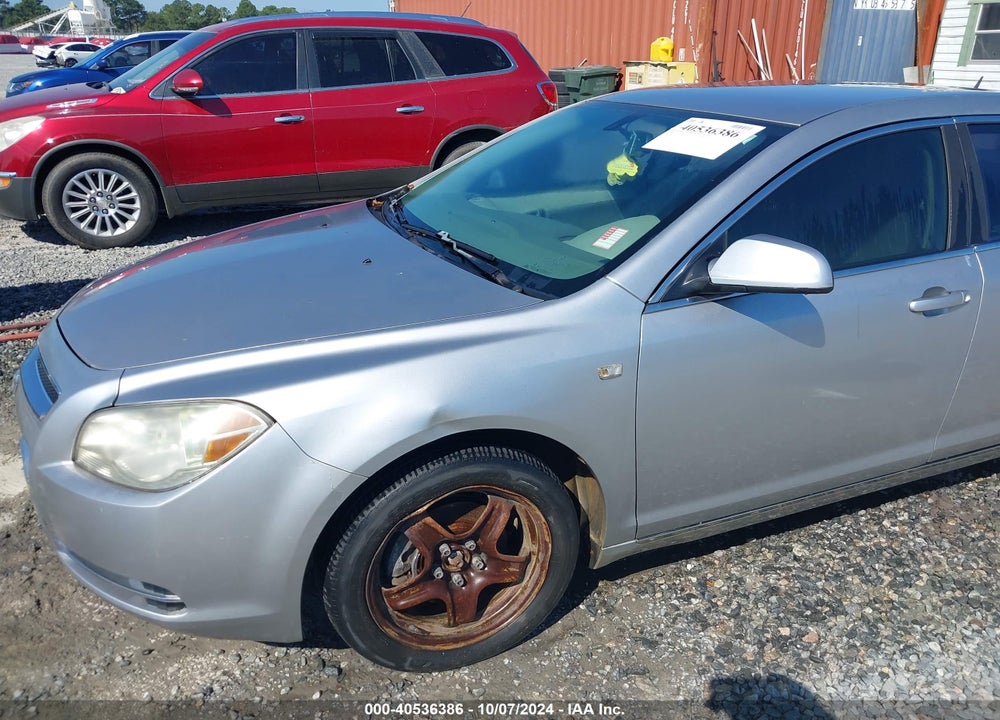 2008 CHEVROLET MALIBU LT VIN: 1G1ZH57B58F200829