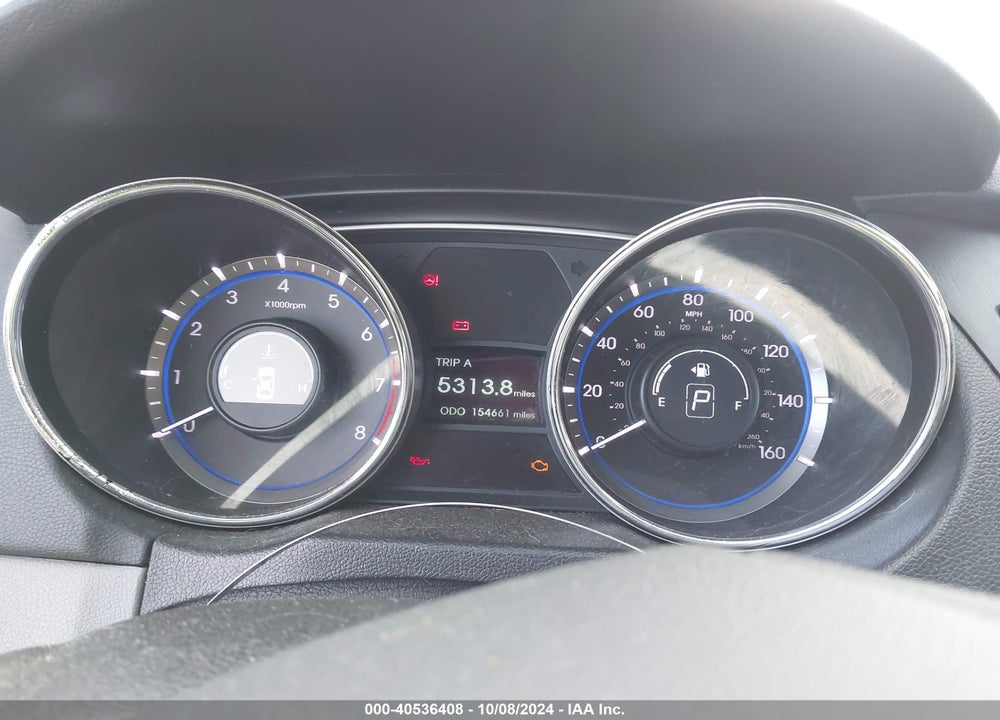 2014 HYUNDAI SONATA GLS VIN: 5NPEB4AC1EH945713