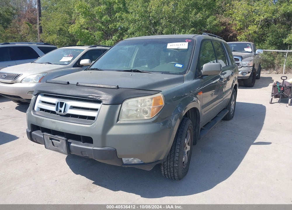 2007 HONDA PILOT EX-L VIN: 2HKYF18627H514266