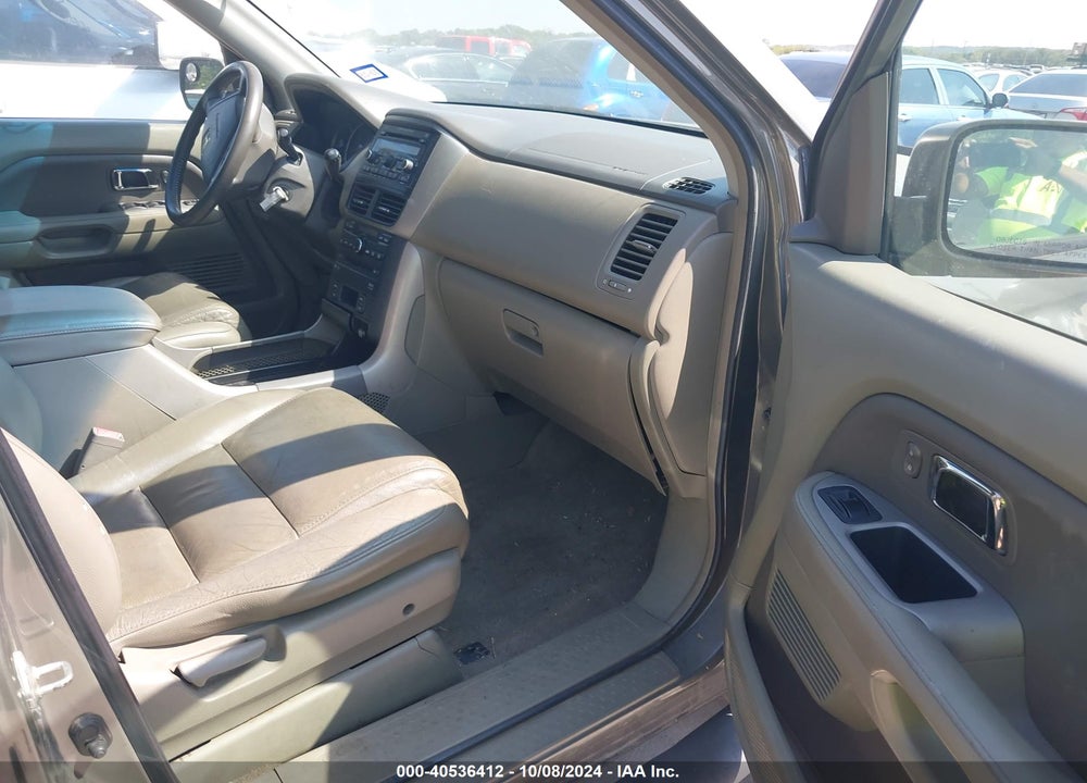 2007 HONDA PILOT EX-L VIN: 2HKYF18627H514266