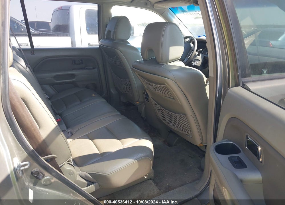 2007 HONDA PILOT EX-L VIN: 2HKYF18627H514266