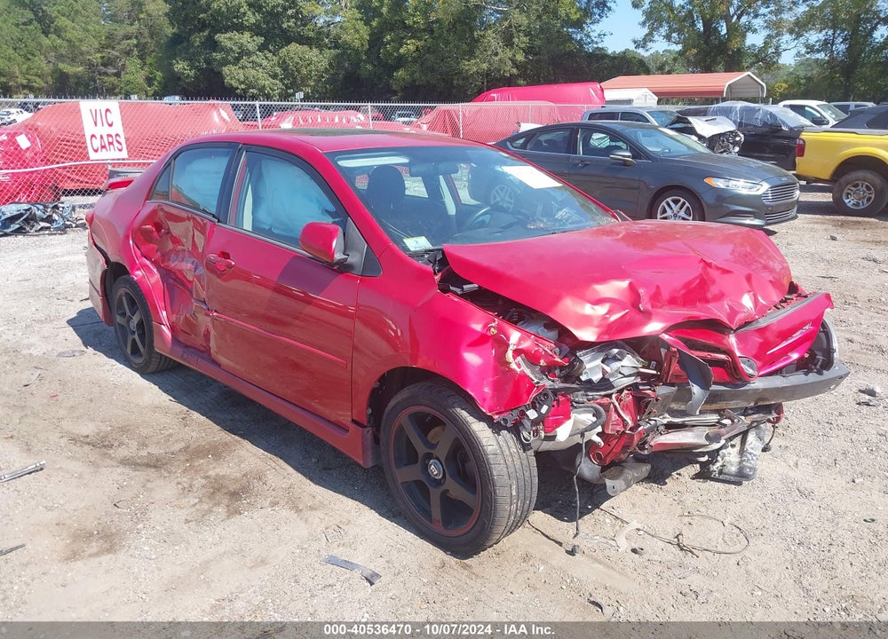 2013 TOYOTA COROLLA S VIN: 2T1BU4EE6DC923264