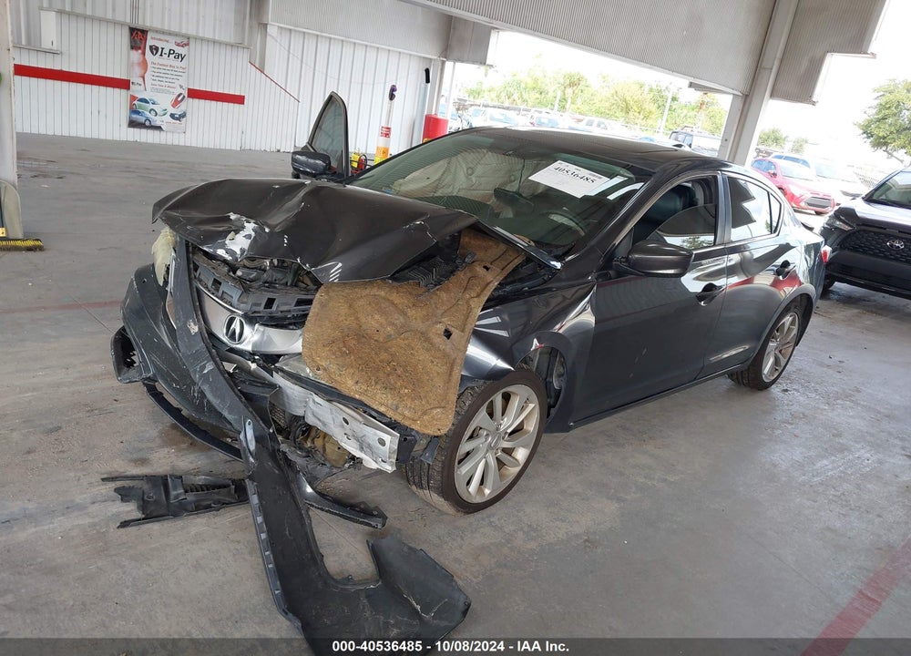 2016 ACURA ILX PREMIUM PACKAGE/TECHNOLOGY PLUS PACKAGE VIN: 19UDE2F75GA015201