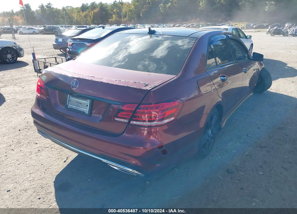 2014 MERCEDES-BENZ E 350 4MATIC VIN: WDDHF8JBXEA988878