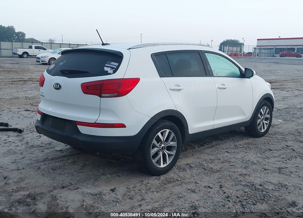2016 KIA SPORTAGE LX VIN: KNDPB3AC4G7853814