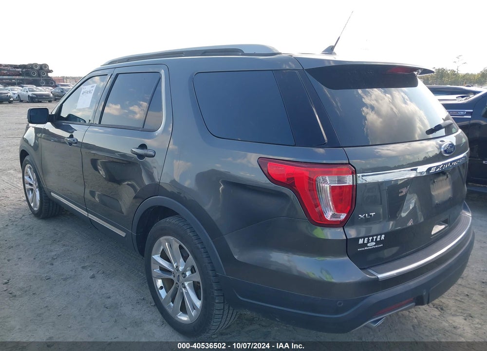 2018 FORD EXPLORER XLT VIN: 1FM5K7D80JGC39402