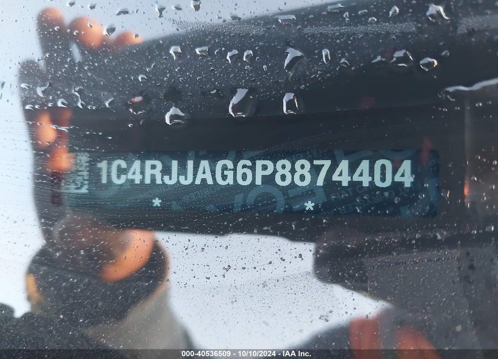 2023 JEEP GRAND CHEROKEE L ALTITUDE 4X2 VIN: 1C4RJJAG6P8874404