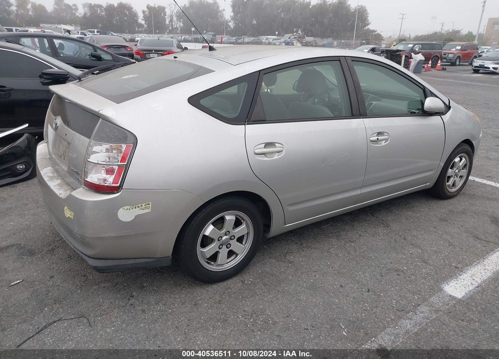2004 TOYOTA PRIUS VIN: JTDKB20UX40048516