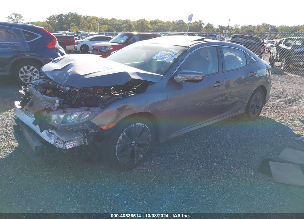 2019 HONDA CIVIC EX-L VIN: SHHFK7H85KU221233