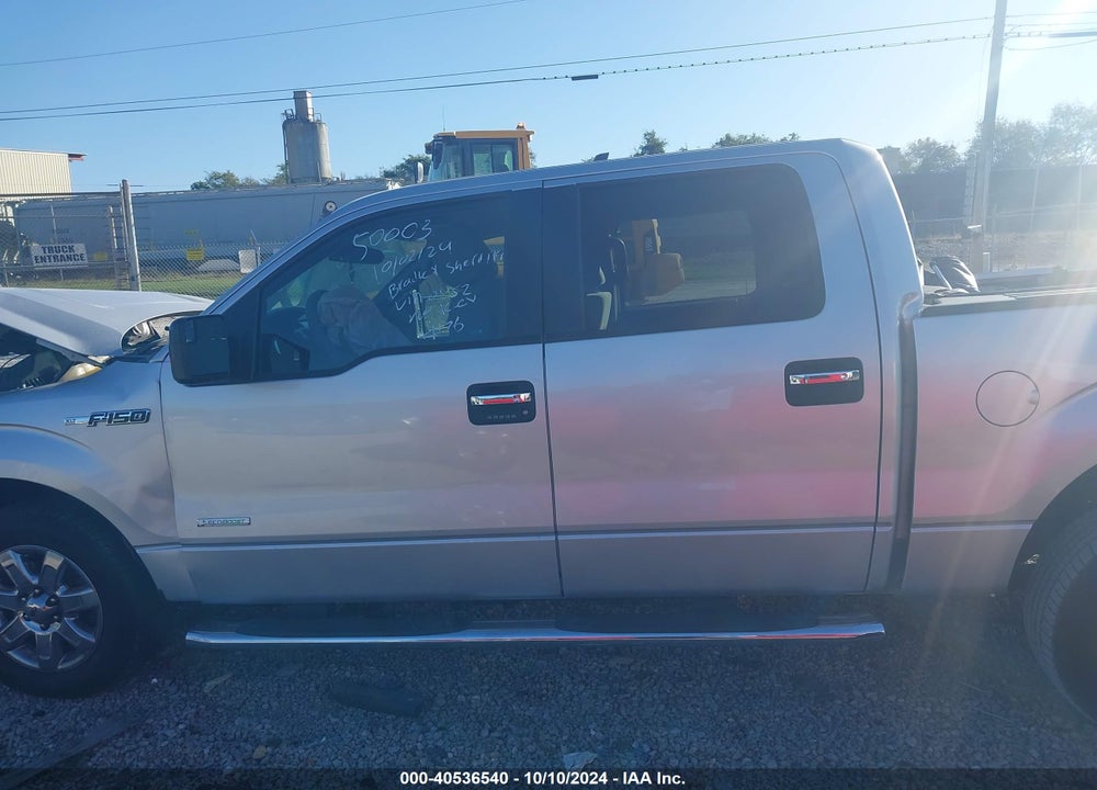 2014 FORD F-150 XLT VIN: 1FTFW1CTXEFC50452