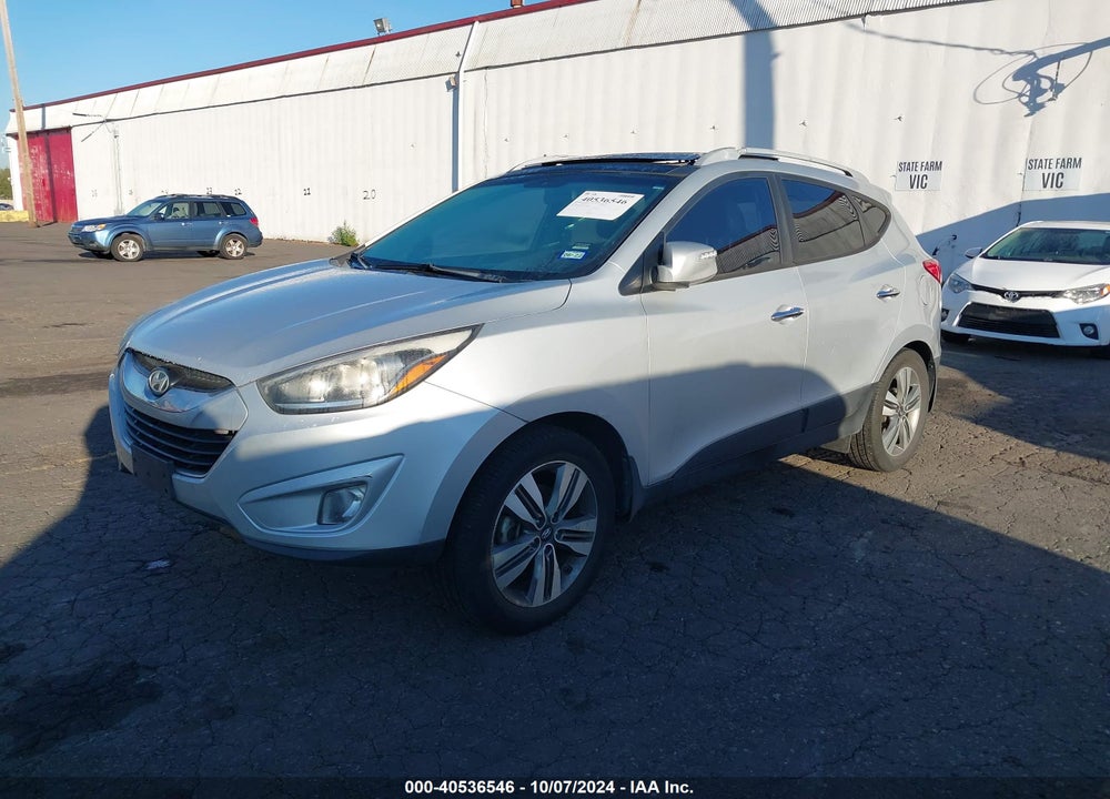 2014 HYUNDAI TUCSON LIMITED VIN: KM8JUCAG3EU942125