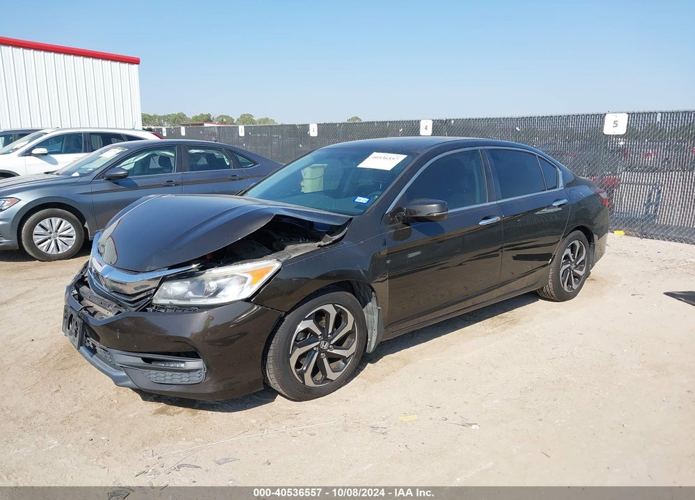 2016 HONDA ACCORD EX VIN: 1HGCR2F77GA193840