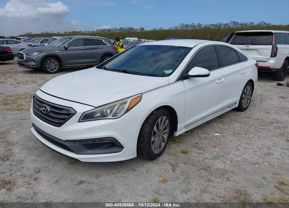 2016 HYUNDAI SONATA SPORT VIN: 5NPE34AF5GH345187