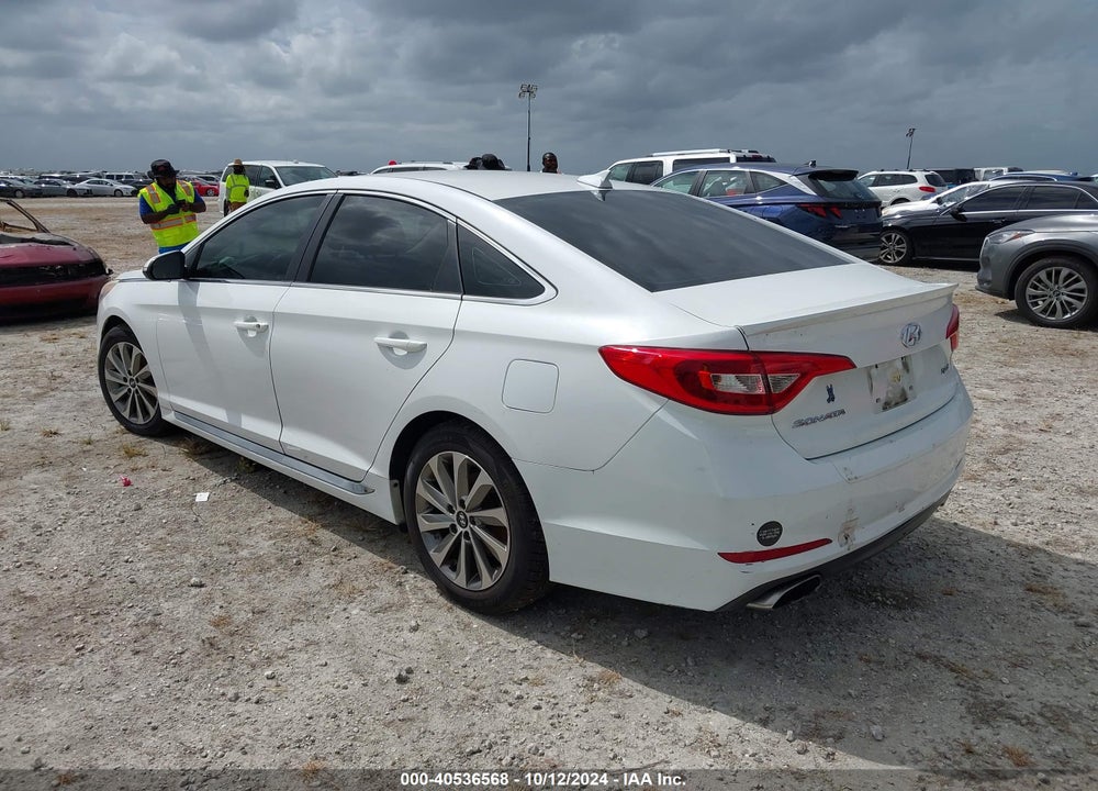 2016 HYUNDAI SONATA SPORT VIN: 5NPE34AF5GH345187