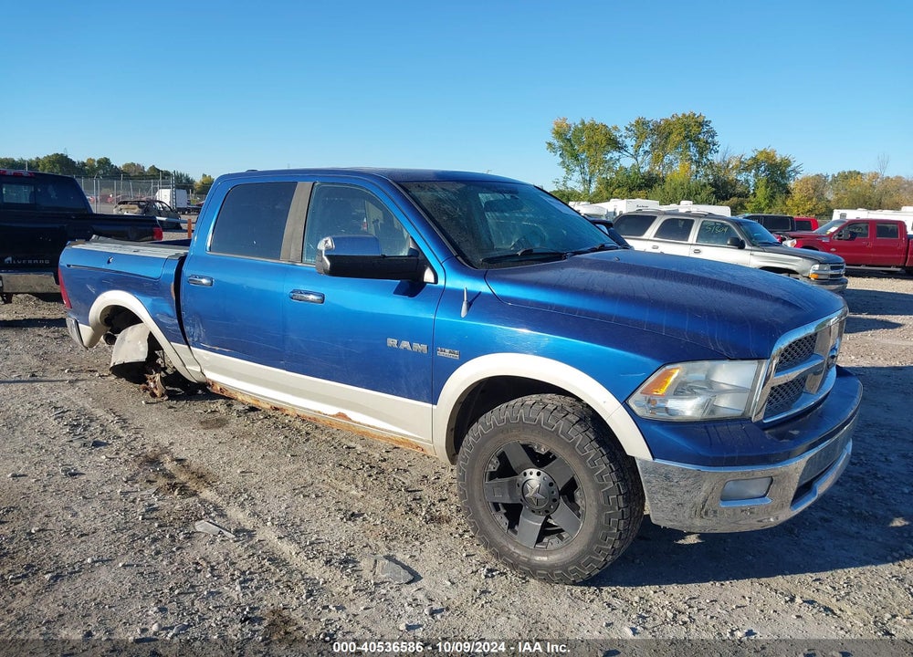 2010 DODGE RAM 1500 LARAMIE VIN: 1D7RV1CT6AS193254
