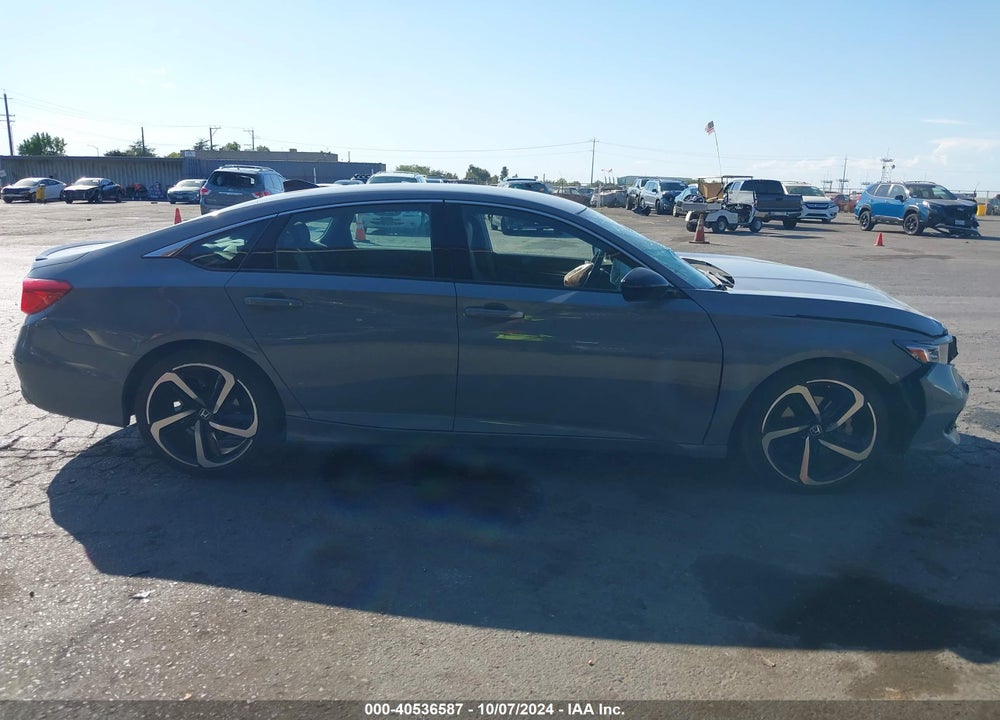 2022 HONDA ACCORD SPORT VIN: 1HGCV1F39NA114913