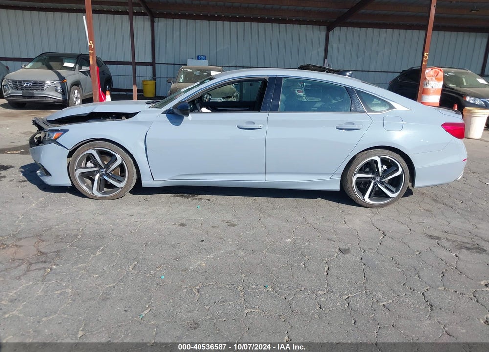 2022 HONDA ACCORD SPORT VIN: 1HGCV1F39NA114913