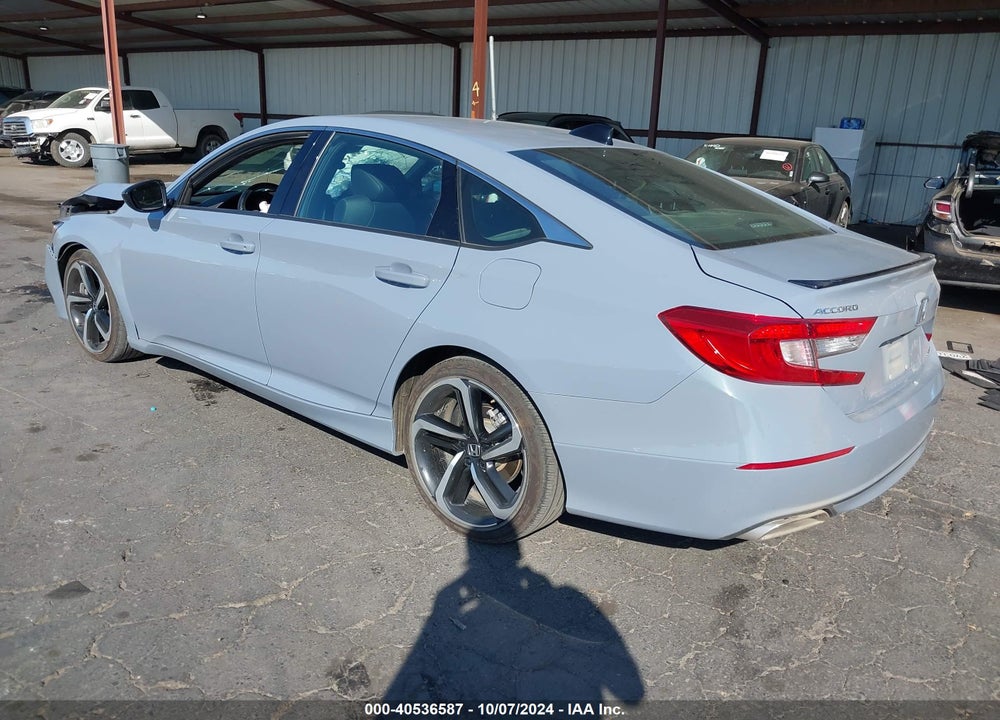 2022 HONDA ACCORD SPORT VIN: 1HGCV1F39NA114913