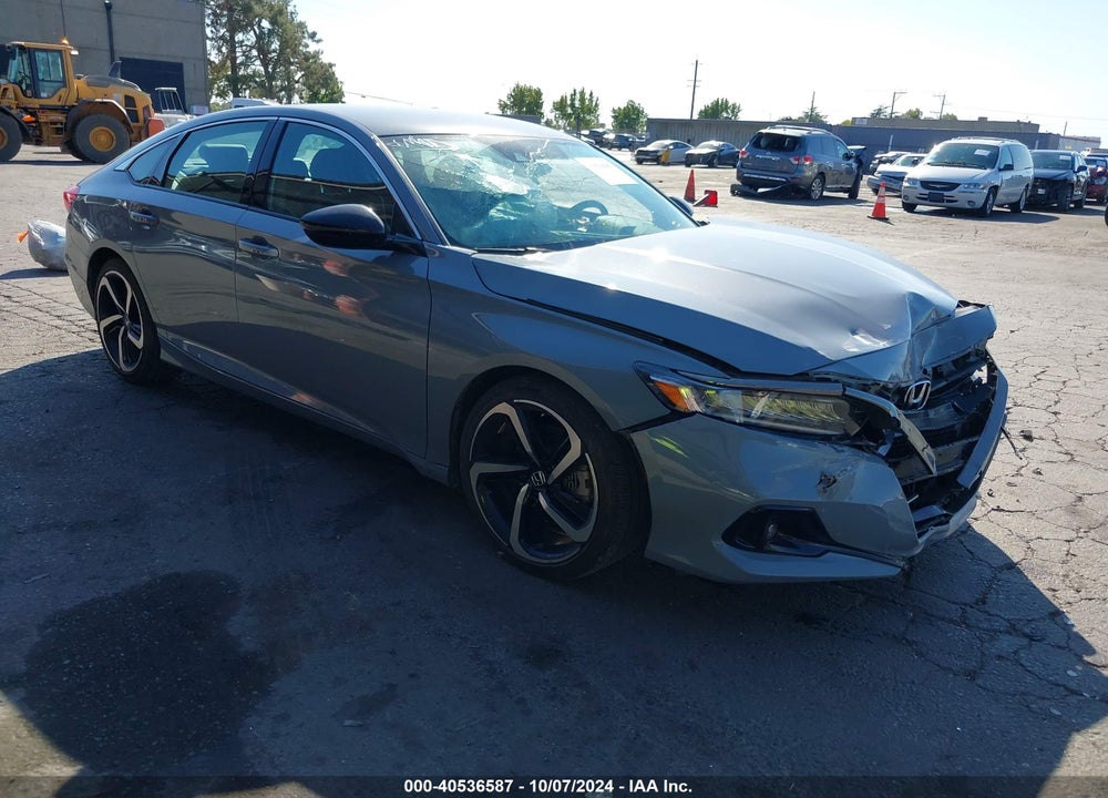 2022 HONDA ACCORD SPORT VIN: 1HGCV1F39NA114913