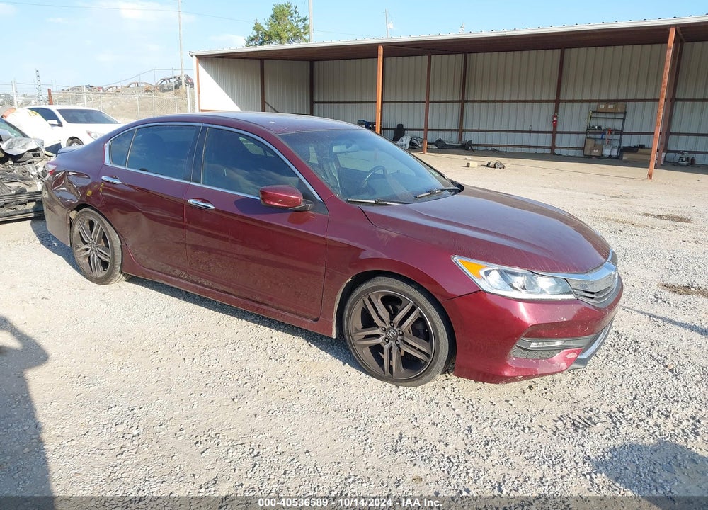 2017 HONDA ACCORD SPORT VIN: 1HGCR2F54HA175070