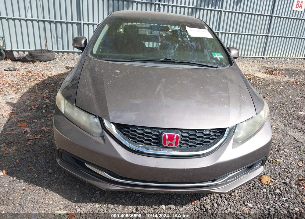 2013 HONDA CIVIC LX VIN: 19XFB2F5XDE073344