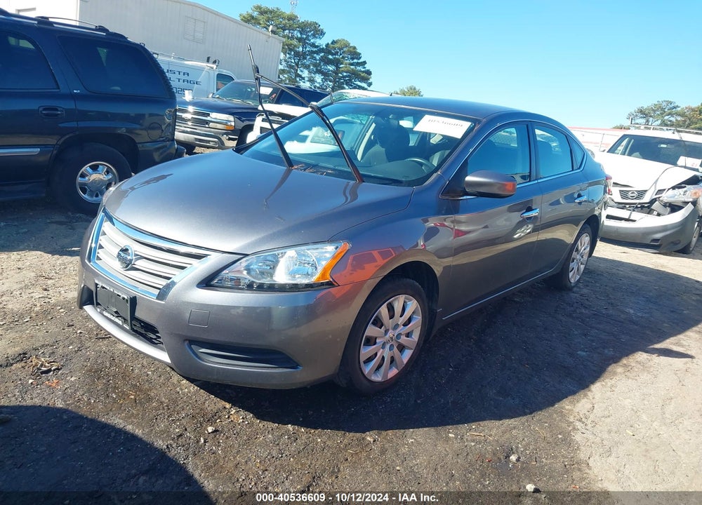 2015 NISSAN SENTRA SV VIN: 3N1AB7AP4FY377080
